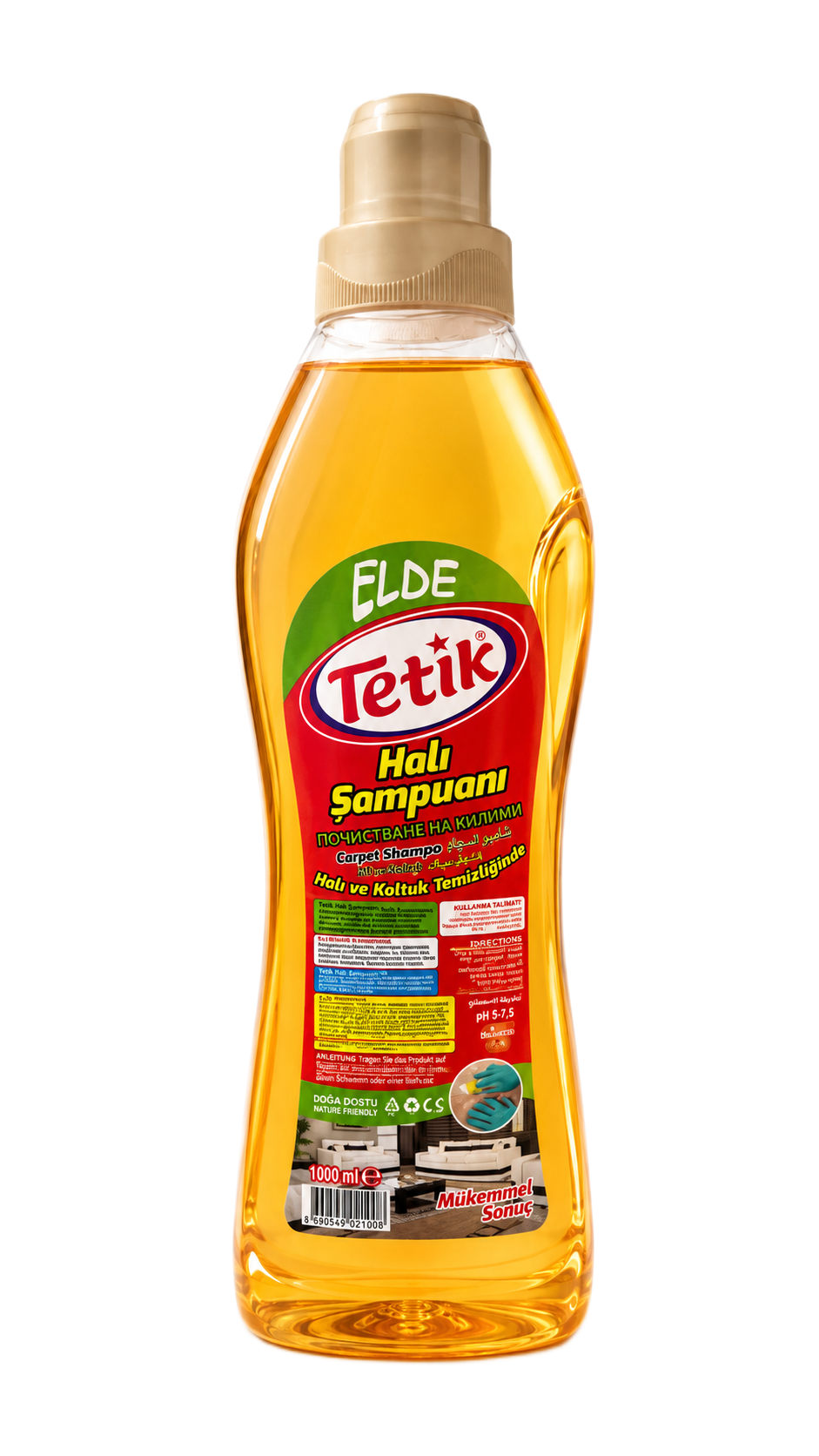 Tetik Halı Şampuanı (Elde Yıkama) 1 kg