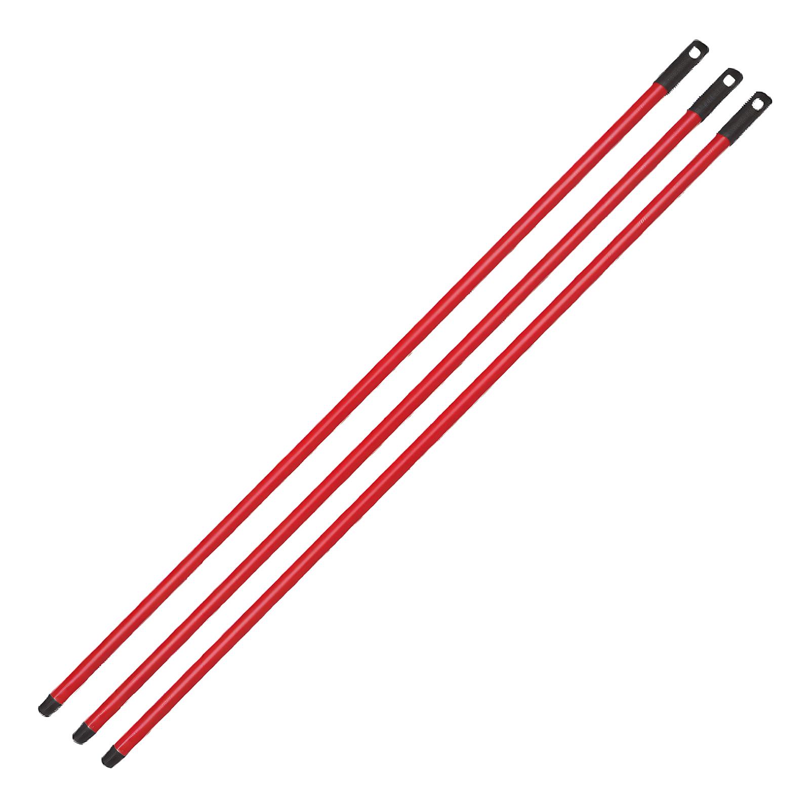 Ceymop Metal Sap Vidalı Kırmızı 110 cm